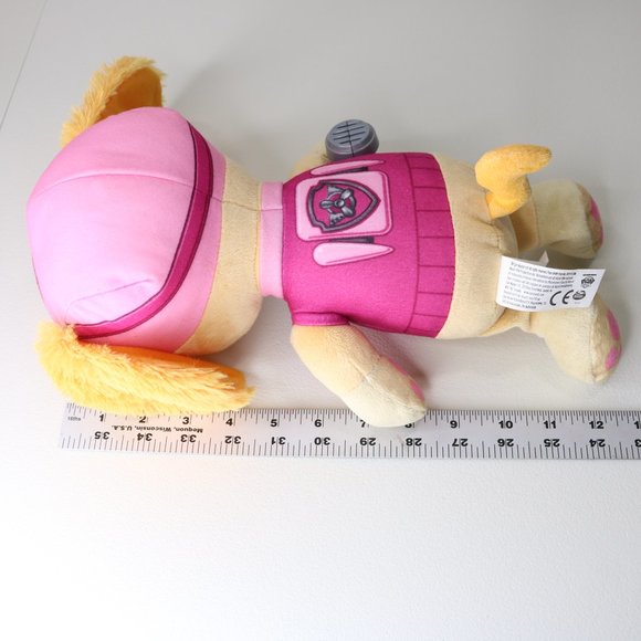 Paw Patrol Snuggle Up Pup Skye Bedtime Pal Flashlight Talking Puppy Plush - Picture 14 of 15